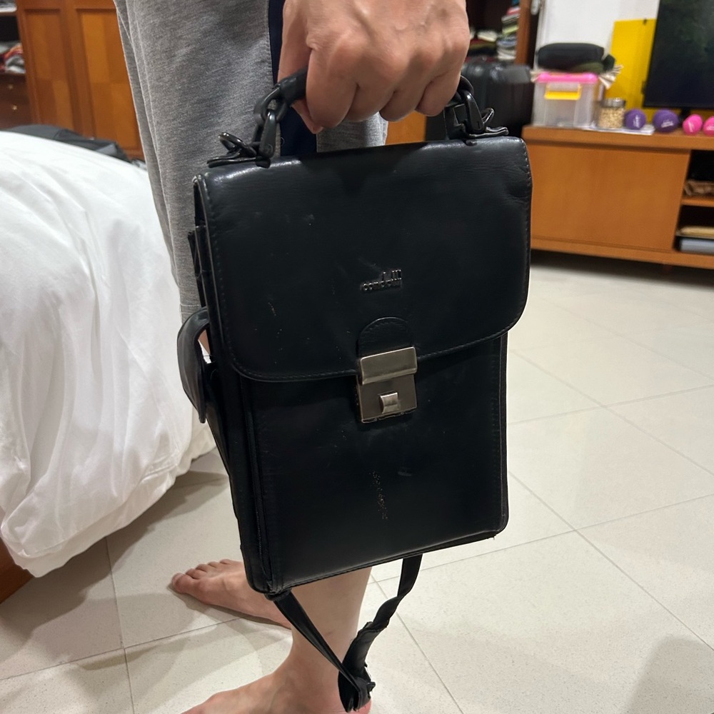Condotti Men’s Leather Satchel